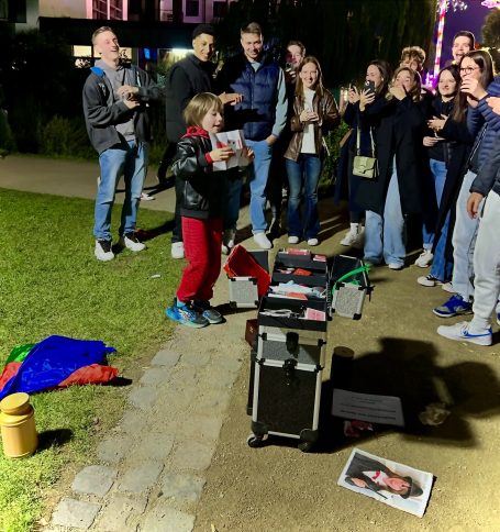 Veranstaltung draußen