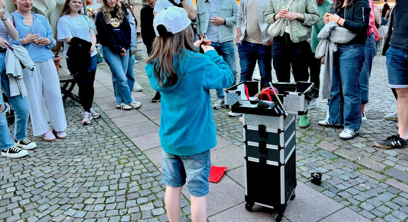 Veranstaltung in der Stadt